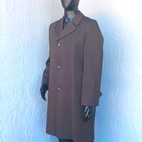 Vintage 1960s Gleneagles Classic (Pure Wool Lined) (3) Button Luxury Trench Coat